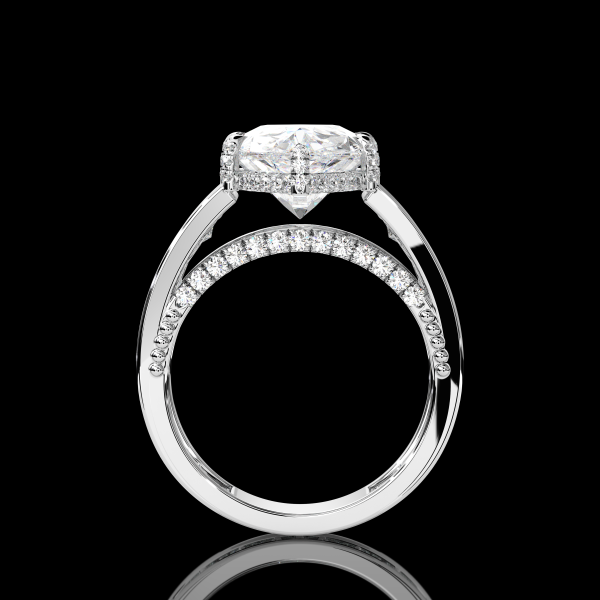 7.5 carat Pear Diamond Ring - Image 5